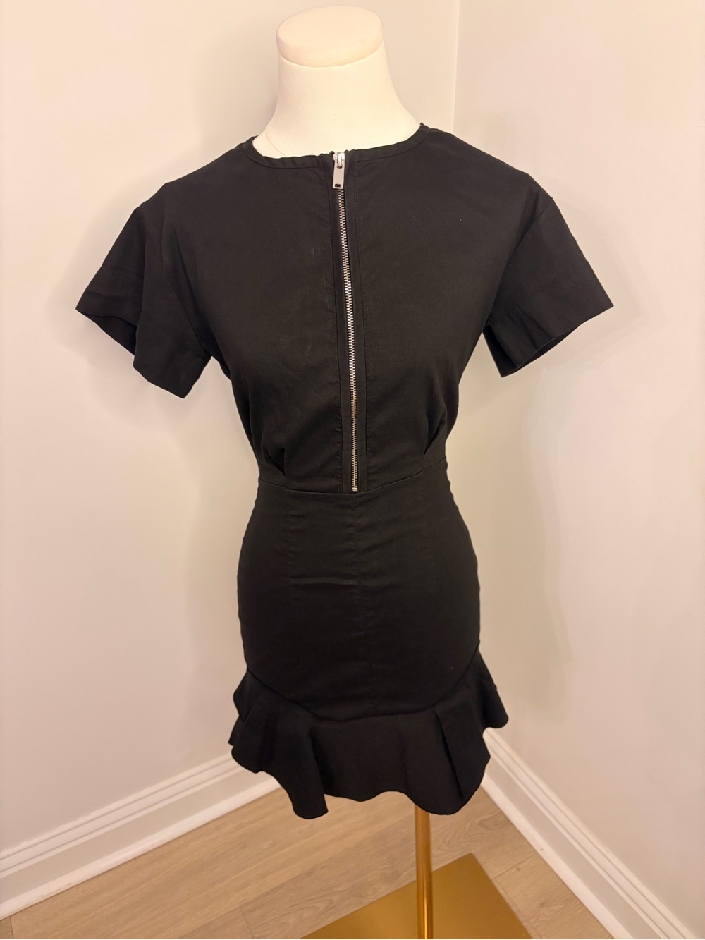 Isabel Marant Étoile "Neit New Flou" In Black Size 0